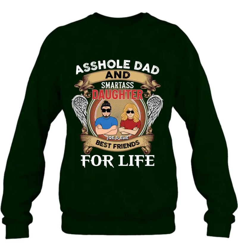 Personalized Father And Daughter/Son T-shirt/Long Sleeve/Sweatshirt/Hoodie - Gift Idea For Father's Day
