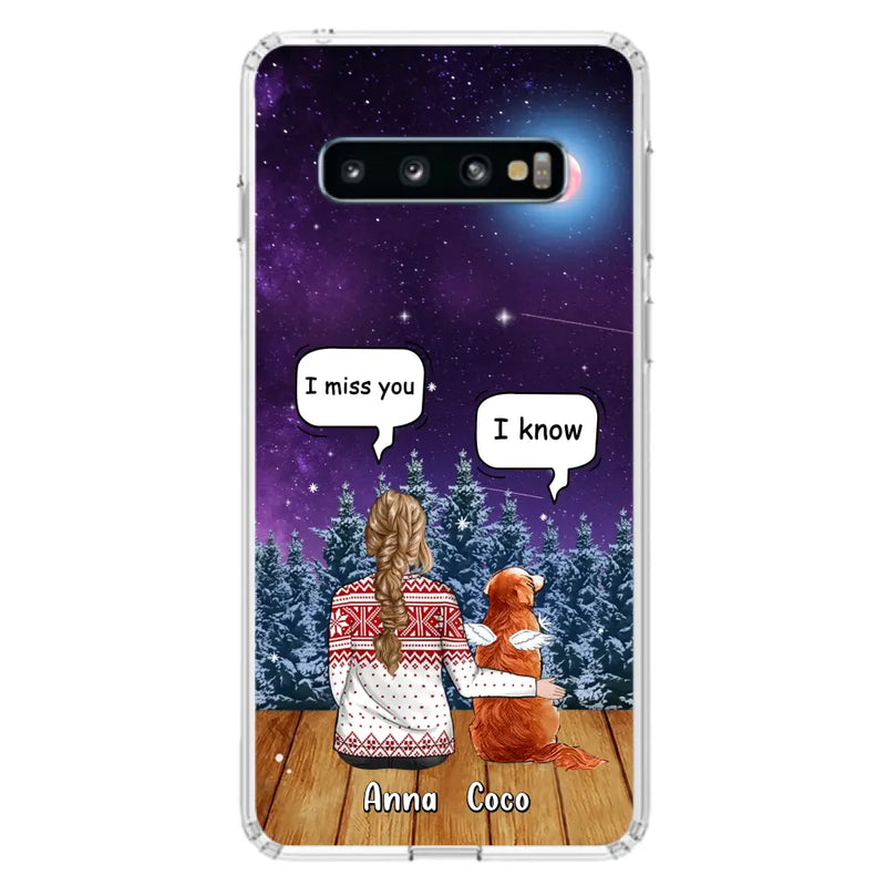 Personalized Memorial Pet Phone Case - Up to 4 Pets - Memorial Gift Idea For Dog/Cat Lover - Case For iPhone/Samsung