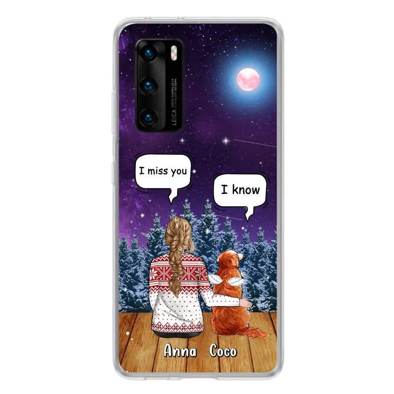 Personalized Memorial Pet Phone Case - Up to 4 Pets - Memorial Gift Idea For Dog/Cat Lover - Case For Oppo/Xiaomi/Huawei