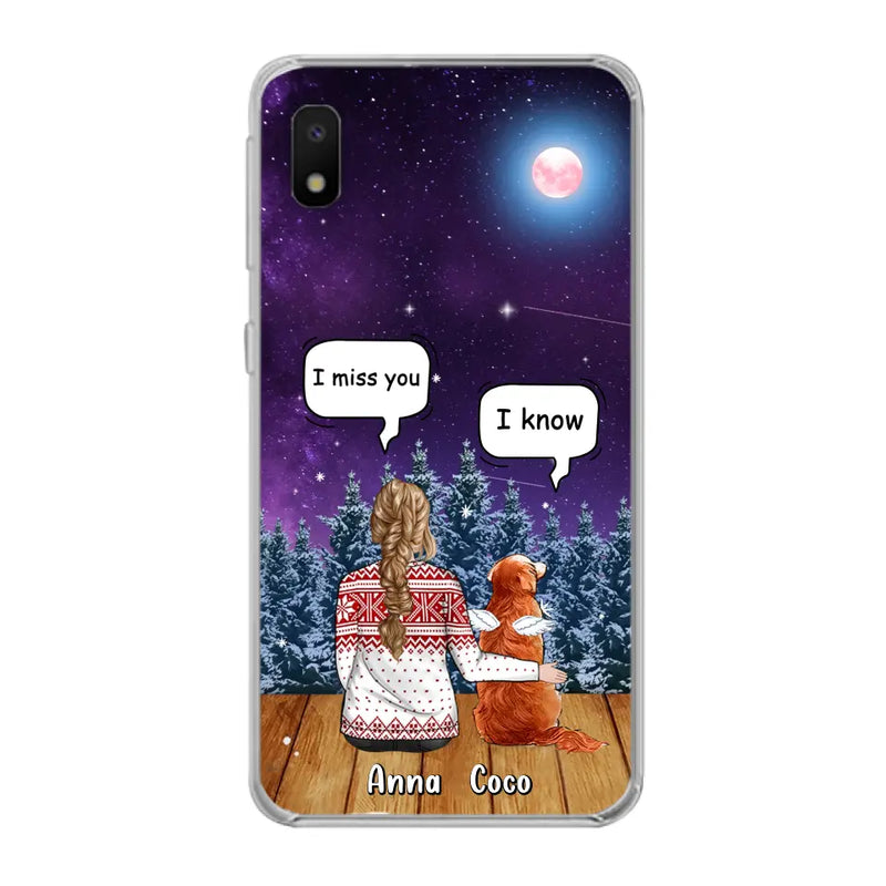 Personalized Memorial Pet Phone Case - Up to 4 Pets - Memorial Gift Idea For Dog/Cat Lover - Case For iPhone/Samsung
