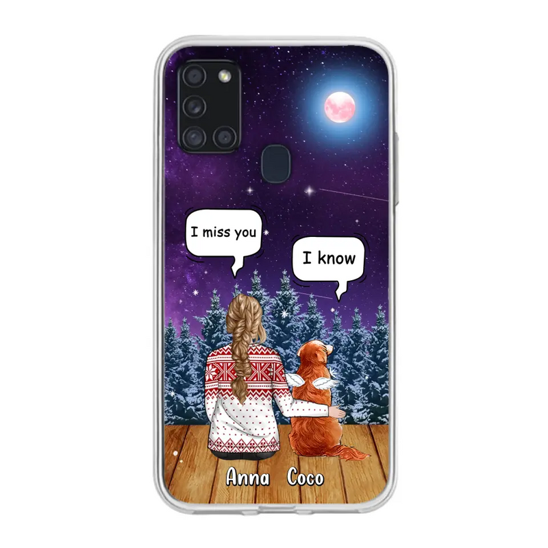 Personalized Memorial Pet Phone Case - Up to 4 Pets - Memorial Gift Idea For Dog/Cat Lover - Case For iPhone/Samsung