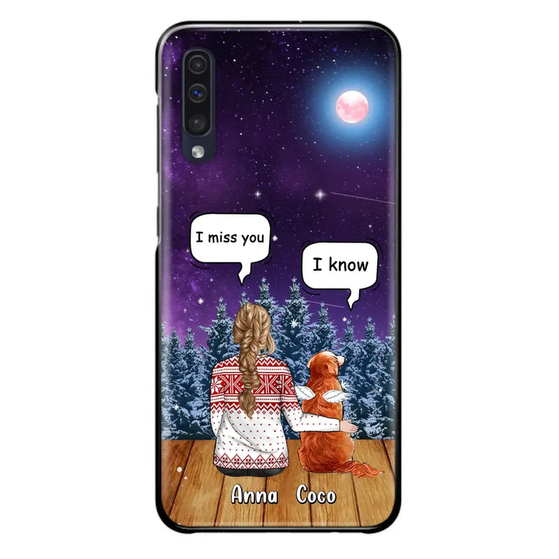 Personalized Memorial Pet Phone Case - Up to 4 Pets - Memorial Gift Idea For Dog/Cat Lover - Case For iPhone/Samsung
