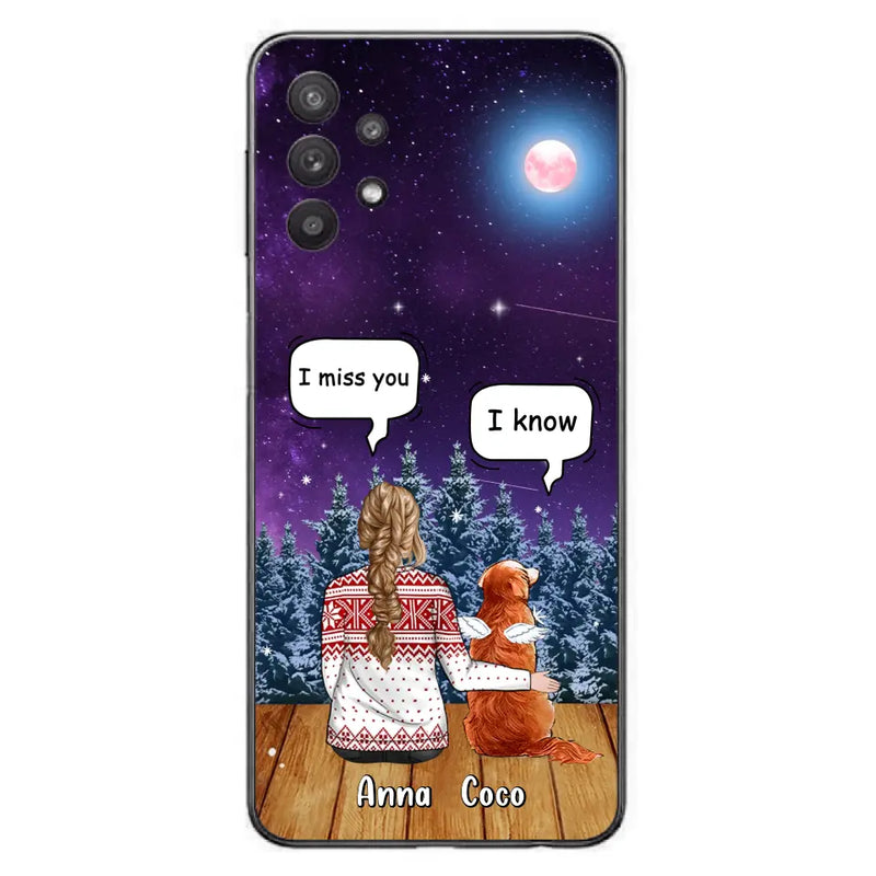 Personalized Memorial Pet Phone Case - Up to 4 Pets - Memorial Gift Idea For Dog/Cat Lover - Case For iPhone/Samsung
