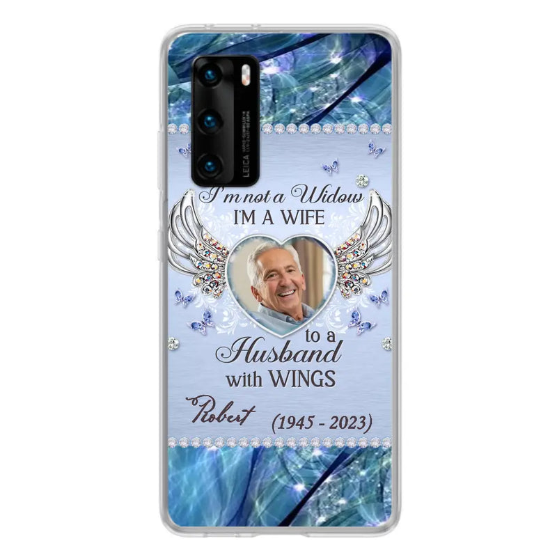 Personalized Memorial Phone Case - Memorial Gift Idea For Family - Case For Oppo/Xiaomi/Huawei - I'm Not A Widow