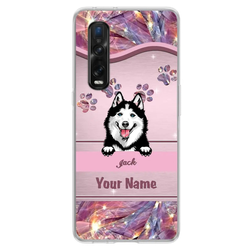 Personalized Dog Phone Case For Oppo/Xiaomi/Huawei - Gift Idea For Dog Lovers- Up to 3 Dogs