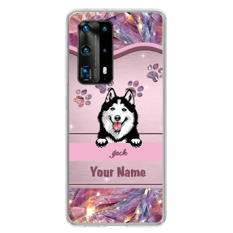 Personalized Dog Phone Case For Oppo/Xiaomi/Huawei - Gift Idea For Dog Lovers- Up to 3 Dogs