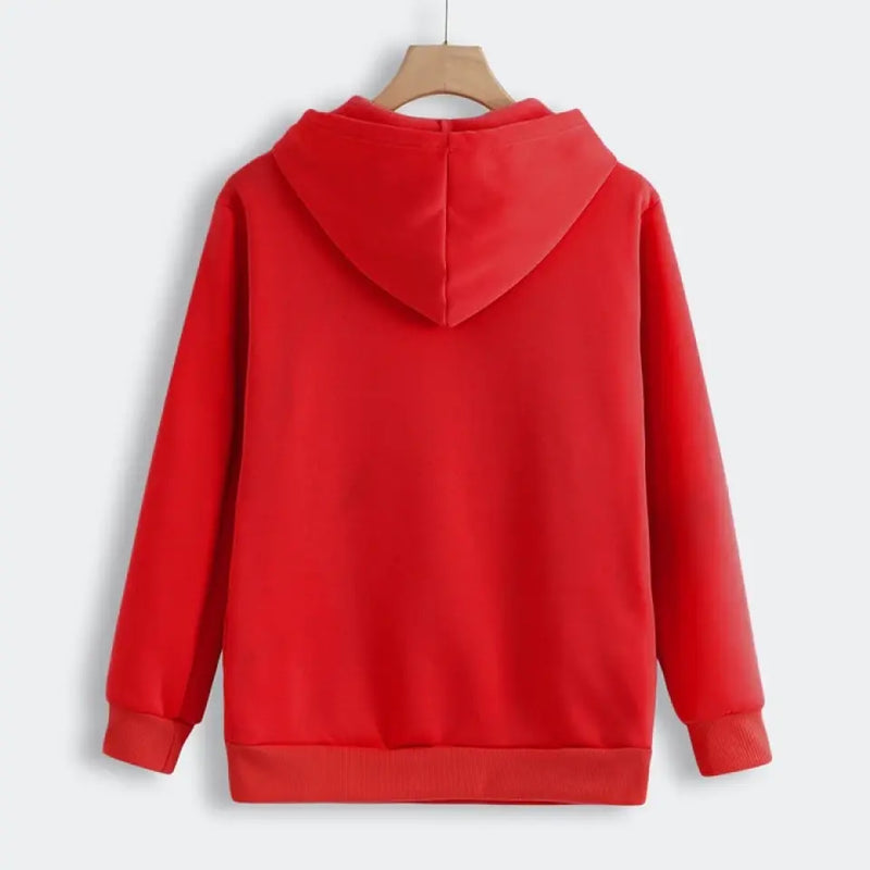 Personalized Women Hoodie Sweatshirt With Cat Pet Pocket Long Sleeve Sweater Cat Outfit - Gift Idea For Dog/Cat Owner