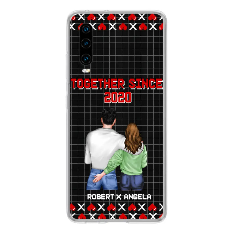 Personalized Couple Phone Case - Gift Idea For Couple/Valentines Day - Together Since 2020 - Case For Oppo/Xiaomi/Huawei