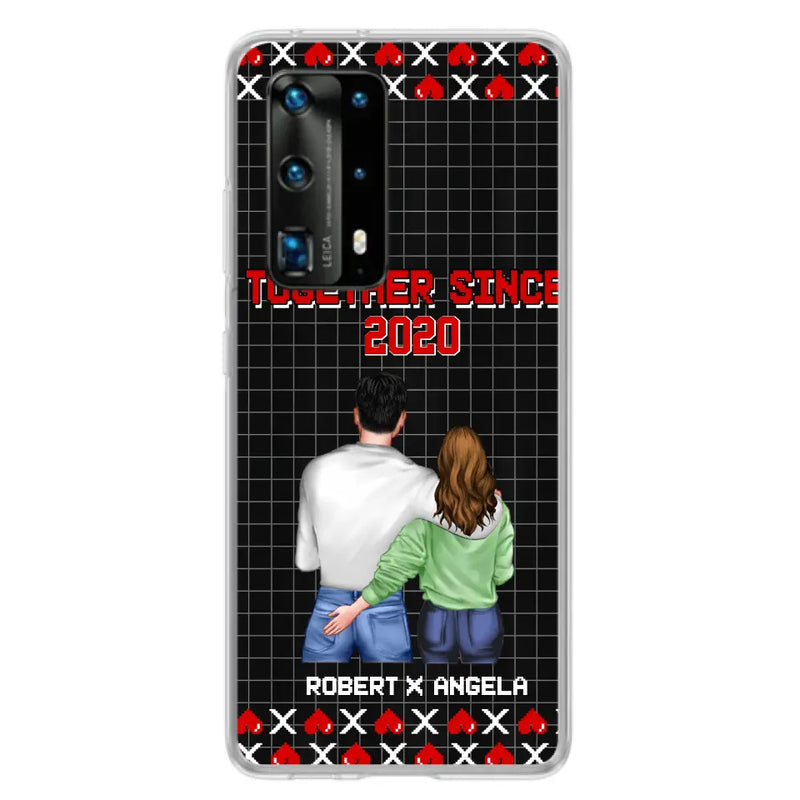 Personalized Couple Phone Case - Gift Idea For Couple/Valentines Day - Together Since 2020 - Case For Oppo/Xiaomi/Huawei