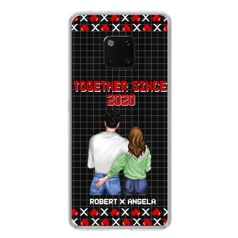 Personalized Couple Phone Case - Gift Idea For Couple/Valentines Day - Together Since 2020 - Case For Oppo/Xiaomi/Huawei