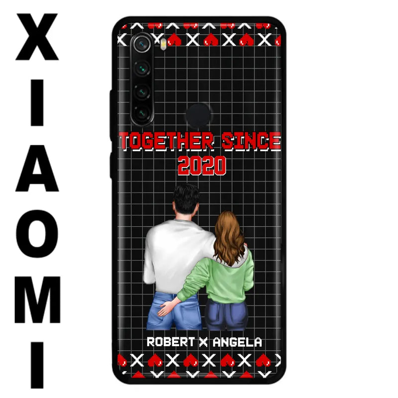 Personalized Couple Phone Case - Gift Idea For Couple/Valentines Day - Together Since 2020 - Case For Oppo/Xiaomi/Huawei