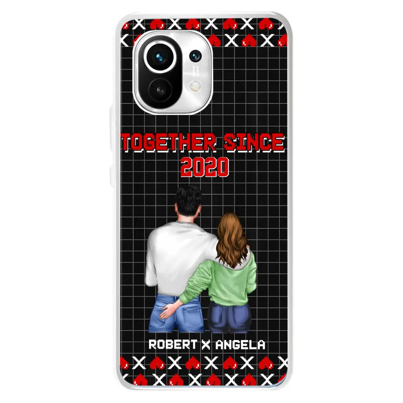 Personalized Couple Phone Case - Gift Idea For Couple/Valentines Day - Together Since 2020 - Case For Oppo/Xiaomi/Huawei