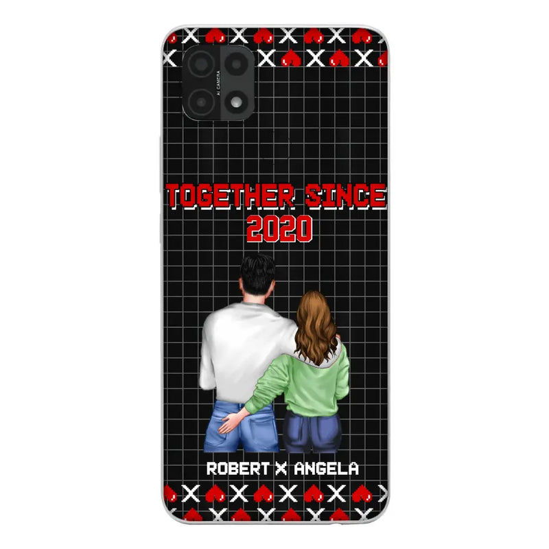 Personalized Couple Phone Case - Gift Idea For Couple/Valentines Day - Together Since 2020 - Case For Oppo/Xiaomi/Huawei