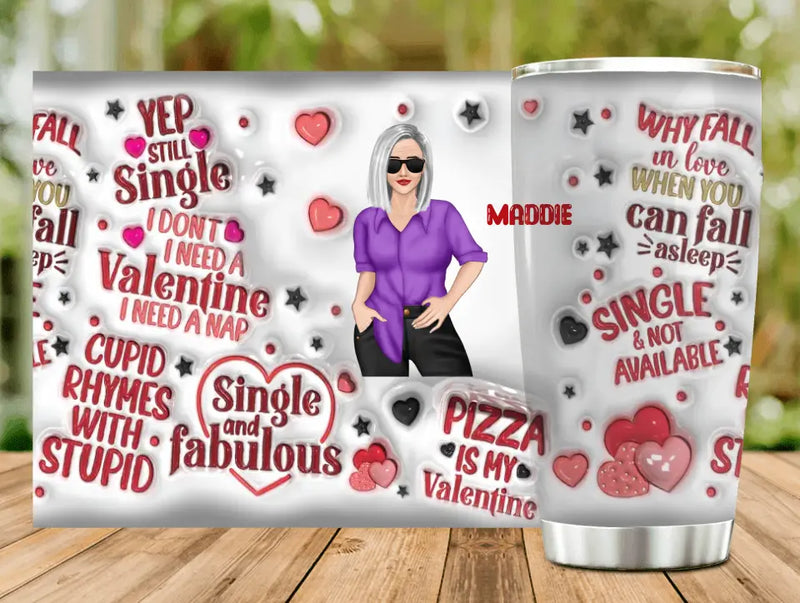 Personalized Funny Tumbler - Gift Idea For Valentine's Day - Why Fall In Love