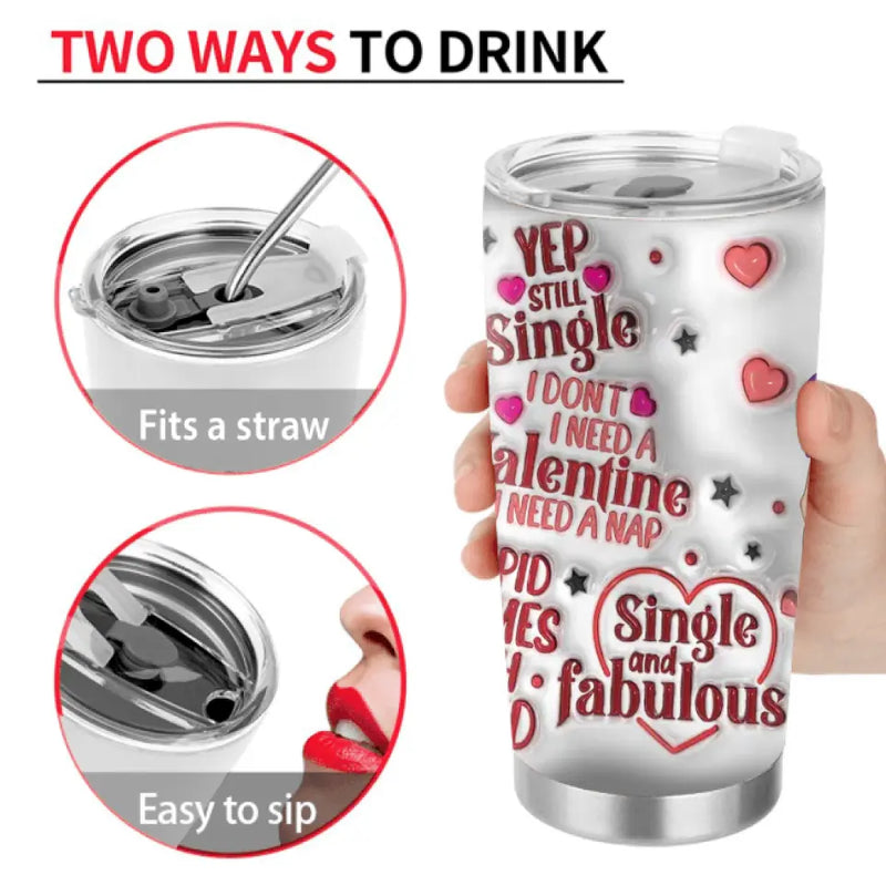 Personalized Funny Tumbler - Gift Idea For Valentine's Day - Why Fall In Love
