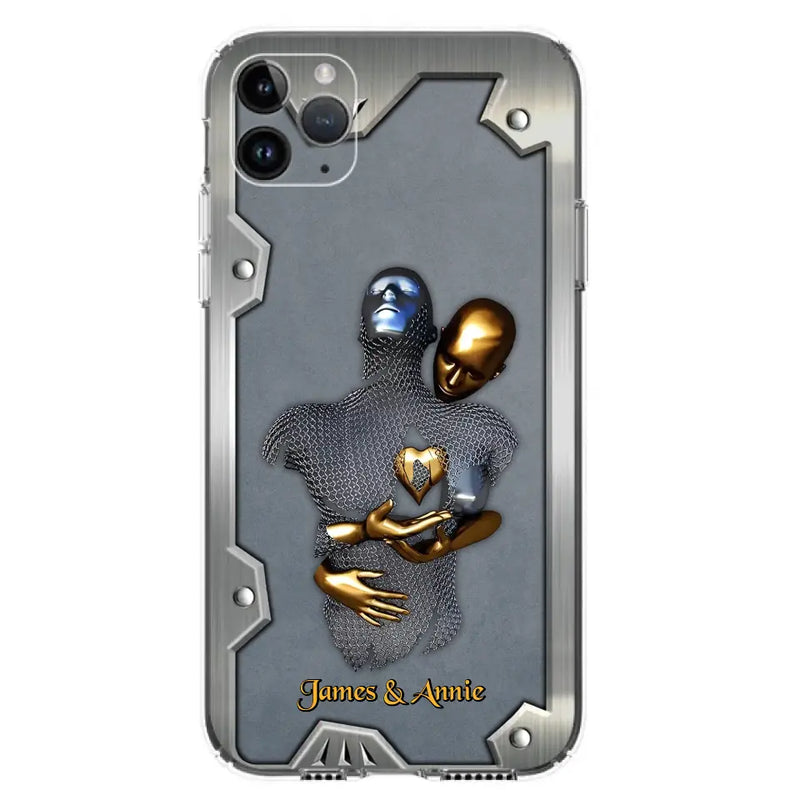 Custom Personalized Couple Phone Case - Gift Idea For Couple/ Valentines Day - Case For iPhone/ Samsung