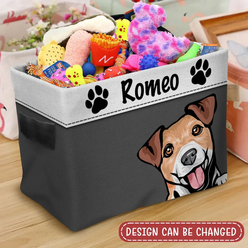 Personalized Dog Storage Box - Gift Idea for Dog Lovers