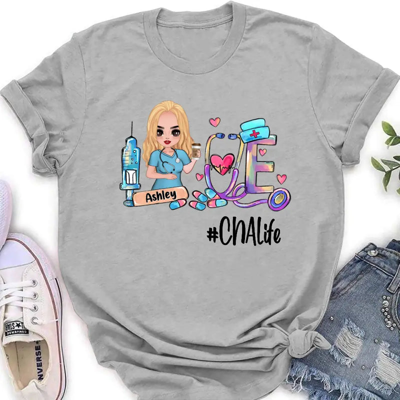 Personalized Nurse Shirt - Gift Idea For Nurse - CNA Life