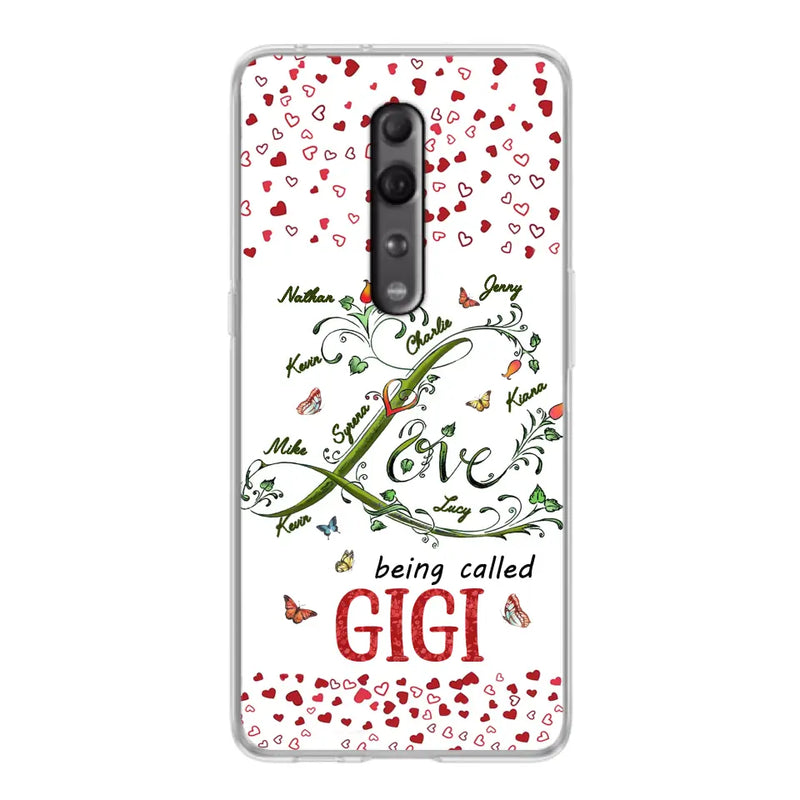 Personalized Grandma Phone Case - Up to 10 Kids - Mother's Day Gift Idea For Grandma - Love Being Called Grandma - Case For Oppo/ Huawei/ Xiaomi