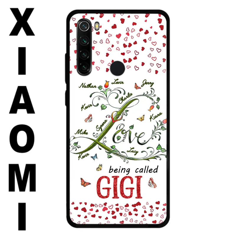 Personalized Grandma Phone Case - Up to 10 Kids - Mother's Day Gift Idea For Grandma - Love Being Called Grandma - Case For Oppo/ Huawei/ Xiaomi