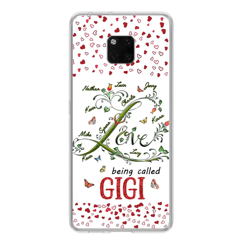 Personalized Grandma Phone Case - Up to 10 Kids - Mother's Day Gift Idea For Grandma - Love Being Called Grandma - Case For Oppo/ Huawei/ Xiaomi