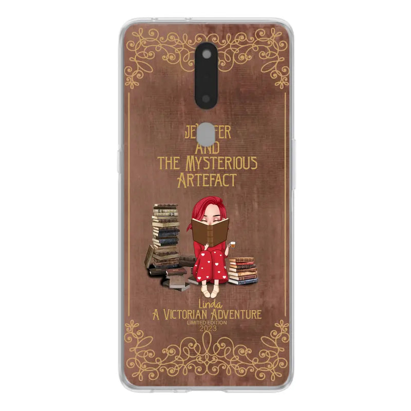 Personalized Reading Girl Phone Case - Gift Idea For Reading Lovers - Mysterious Artefact - Cases For Oppo/Xiaomi/Huawei