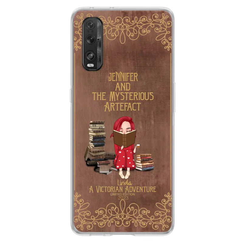 Personalized Reading Girl Phone Case - Gift Idea For Reading Lovers - Mysterious Artefact - Cases For Oppo/Xiaomi/Huawei