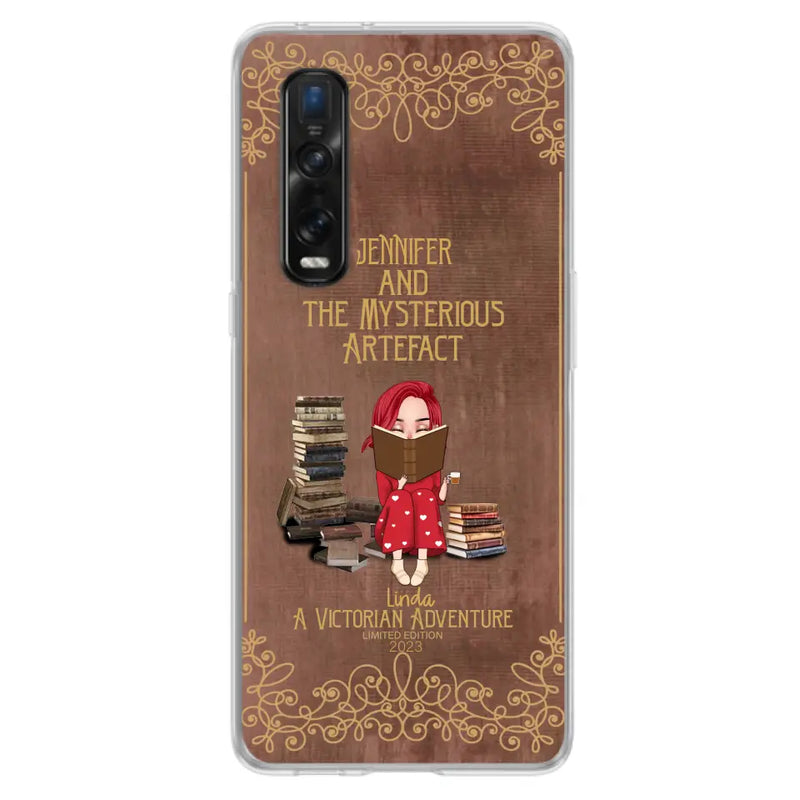 Personalized Reading Girl Phone Case - Gift Idea For Reading Lovers - Mysterious Artefact - Cases For Oppo/Xiaomi/Huawei