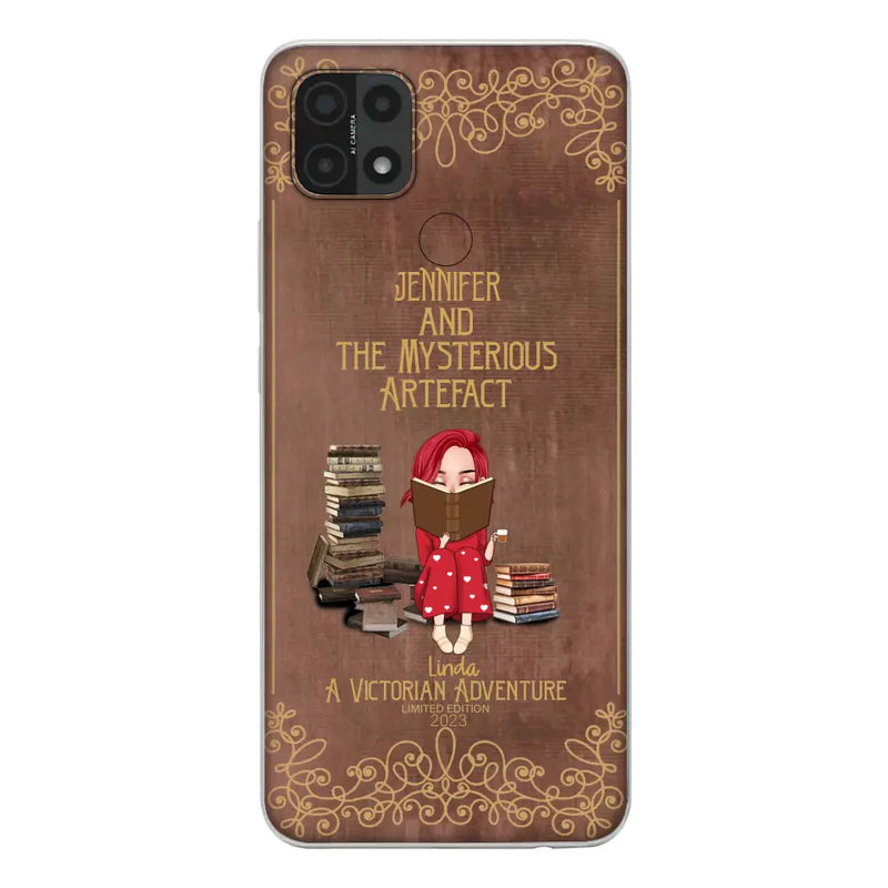 Personalized Reading Girl Phone Case - Gift Idea For Reading Lovers - Mysterious Artefact - Cases For Oppo/Xiaomi/Huawei