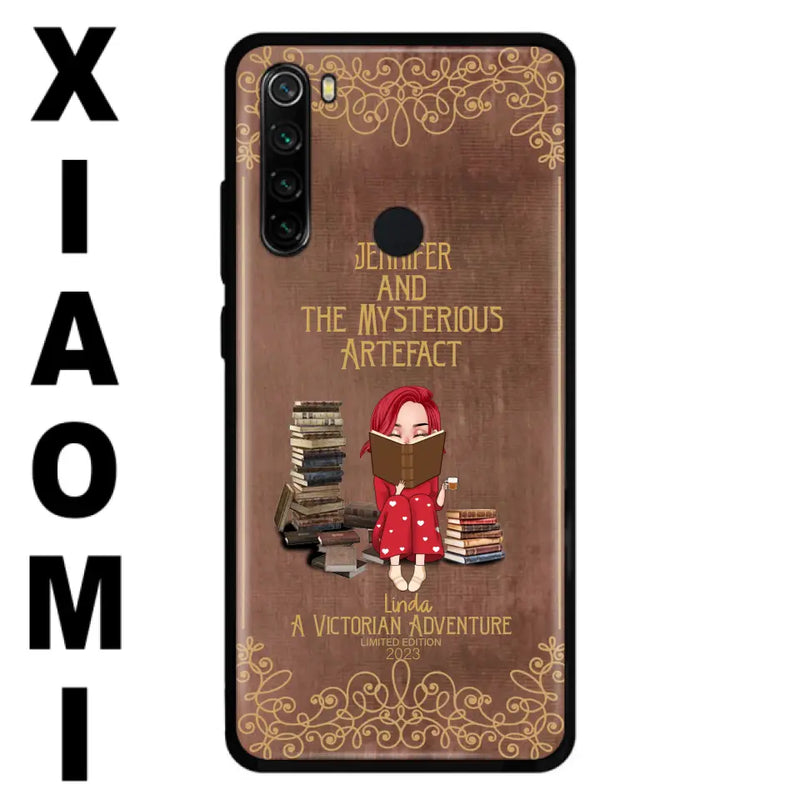 Personalized Reading Girl Phone Case - Gift Idea For Reading Lovers - Mysterious Artefact - Cases For Oppo/Xiaomi/Huawei