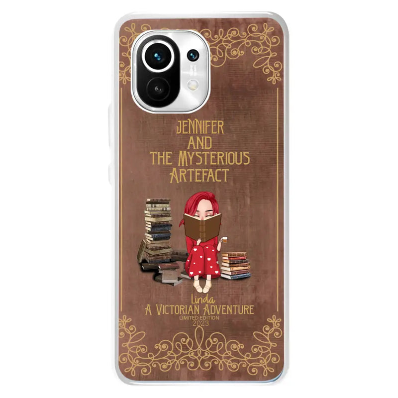 Personalized Reading Girl Phone Case - Gift Idea For Reading Lovers - Mysterious Artefact - Cases For Oppo/Xiaomi/Huawei
