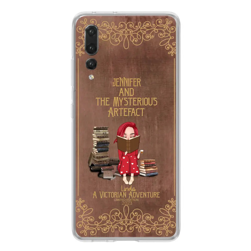 Personalized Reading Girl Phone Case - Gift Idea For Reading Lovers - Mysterious Artefact - Cases For Oppo/Xiaomi/Huawei