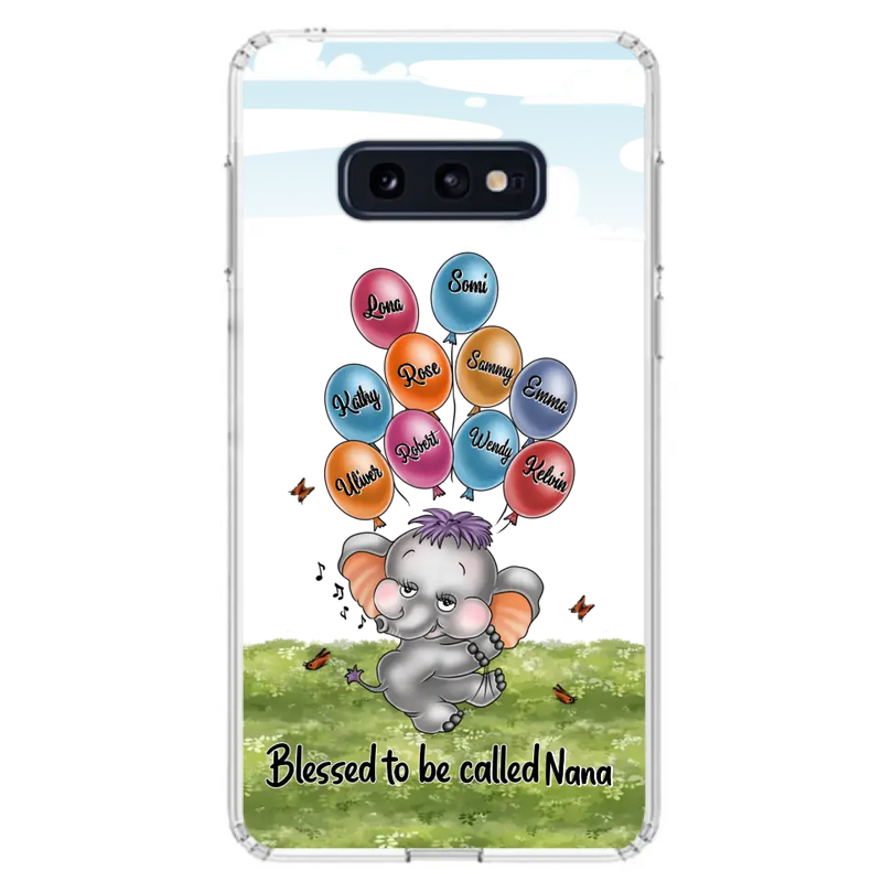Personalized Grandma Phone Case - Up to 10 Kids - Gift Idea for Grandma/Mother's Day - Blessed To Be Called Nana