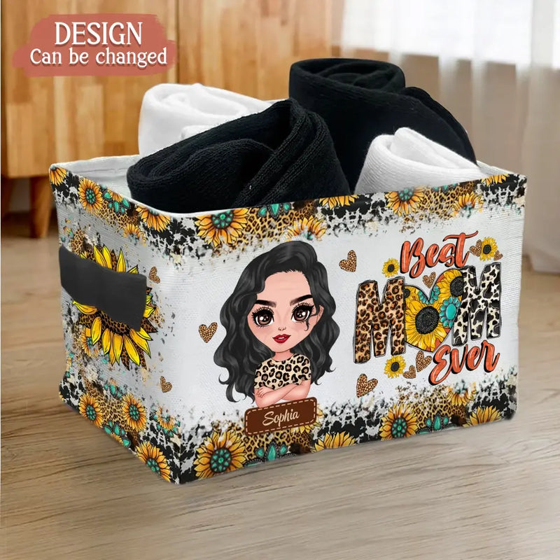 Personalized Mom Storage Box - Mother's Day Gift Idea - Best Mom Ever