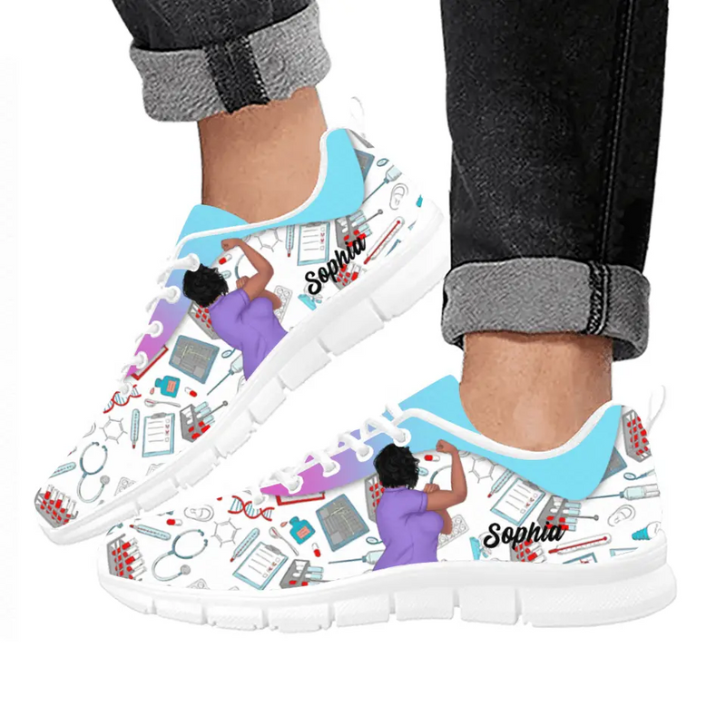 Personalized Nurse Sneakers - Birthday Gift Idea For Nurse