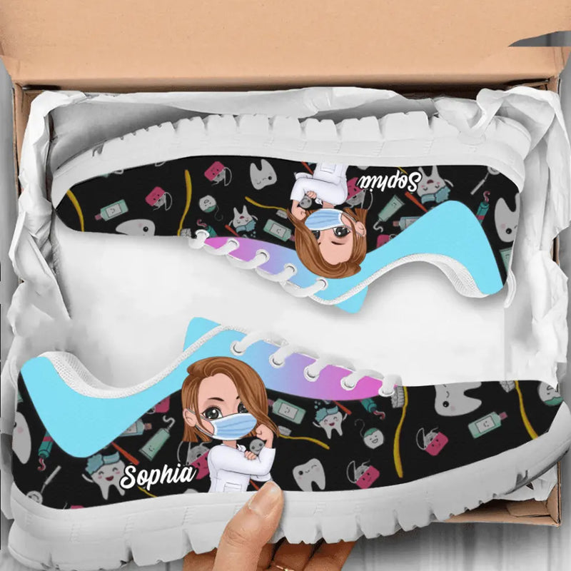Personalized Dental Shoes - Birthday Gift Idea For Dentists