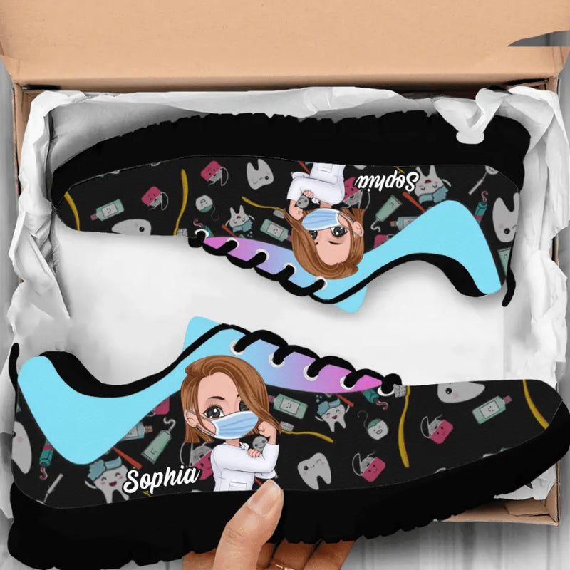 Personalized Dental Shoes - Birthday Gift Idea For Dentists