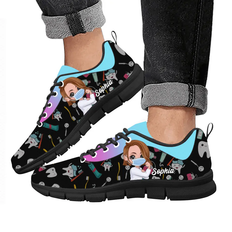 Personalized Dental Shoes - Birthday Gift Idea For Dentists