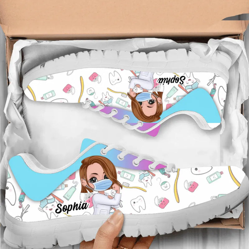 Personalized Dental Shoes - Birthday Gift Idea For Dentist