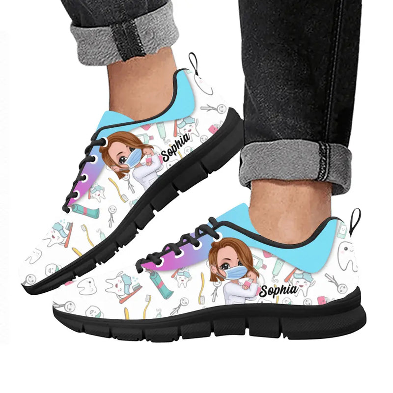 Personalized Dental Shoes - Birthday Gift Idea For Dentist