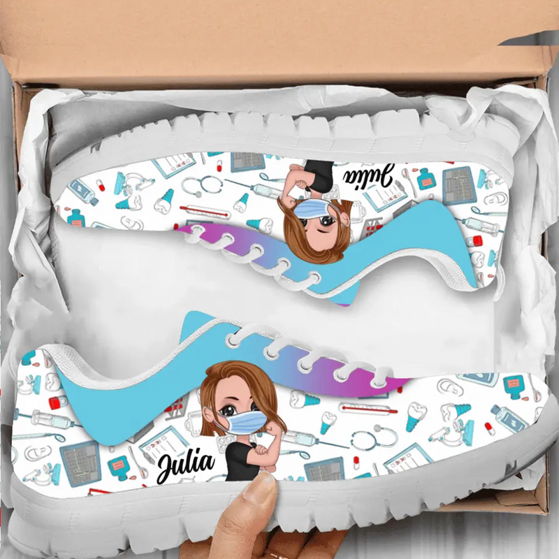 Personalized Carer Sneakers - Birthday Gift Idea For Carer