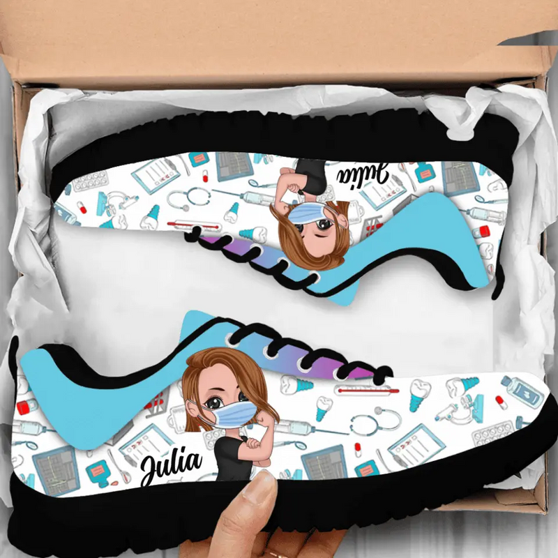 Personalized Carer Sneakers - Birthday Gift Idea For Carer