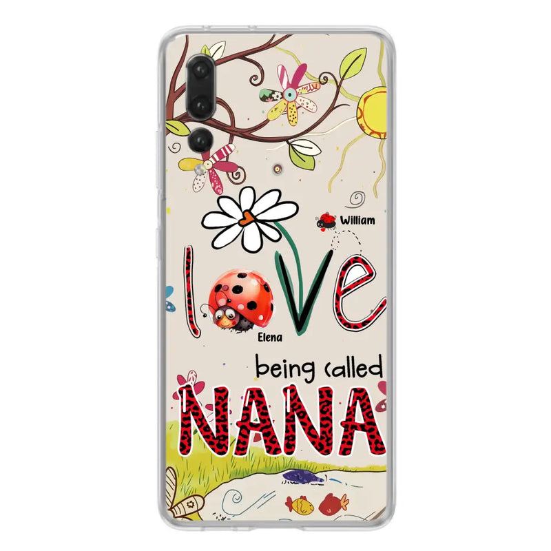 Personalized Grandma/Mom Phone Case - Gift Idea For Grandma - Up to 7 Kids - Love Being Called Gigi - Cases For Oppo/ Huawei/ Xiaomi