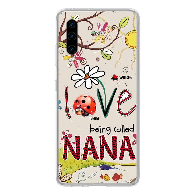 Personalized Grandma/Mom Phone Case - Gift Idea For Grandma - Up to 7 Kids - Love Being Called Gigi - Cases For Oppo/ Huawei/ Xiaomi