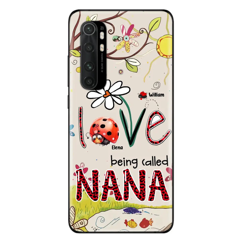 Personalized Grandma/Mom Phone Case - Gift Idea For Grandma - Up to 7 Kids - Love Being Called Gigi - Cases For Oppo/ Huawei/ Xiaomi