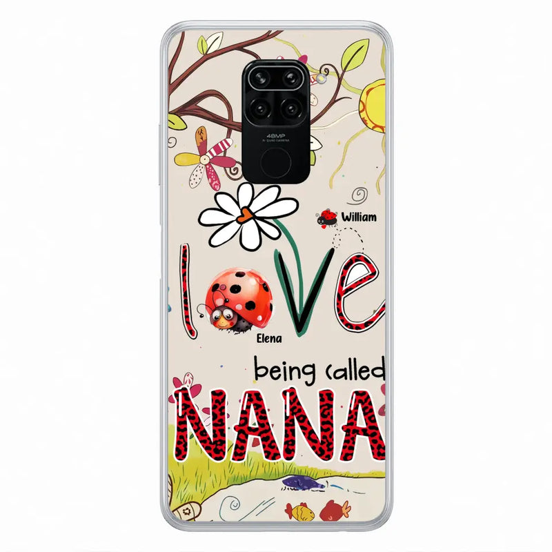 Personalized Grandma/Mom Phone Case - Gift Idea For Grandma - Up to 7 Kids - Love Being Called Gigi - Cases For Oppo/ Huawei/ Xiaomi