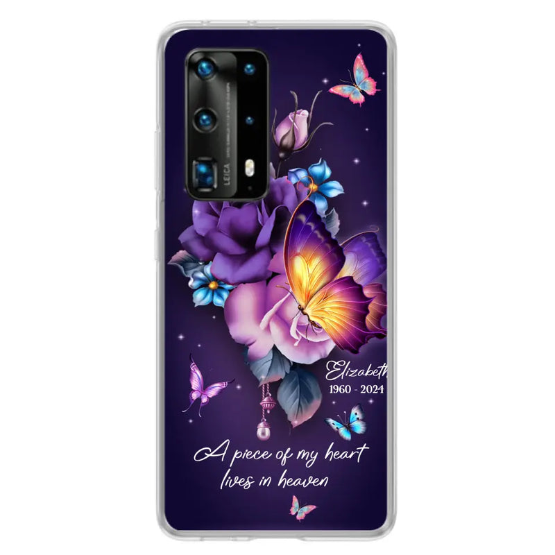 Personalized Butterfly Memorial Phone Case - Memorial Gift Idea - Case For Xiaomi/Oppo/Huawei