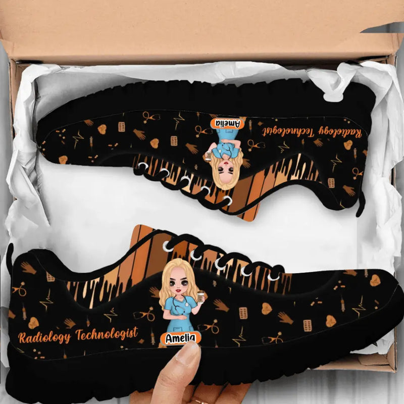 Personalized Nurse Sneakers - Gift Idea For Nurse - Love Nurse Life