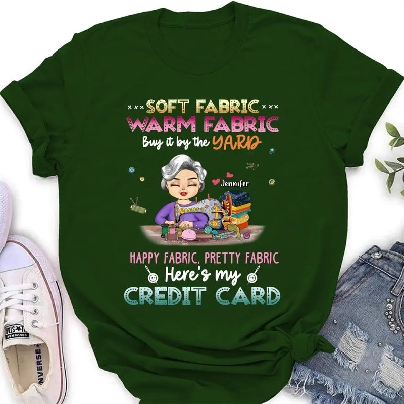 Personalized Sewing Shirt/Hoodie - Mother's Day Gift Idea for Mom/Grandma - Soft Fabric Warm Fabric Buy It By The Yard