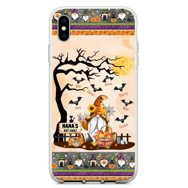 Personalized Boo Grandma Phone Case - Halloween Gift For Grandma - Up to 7 Kids - Case For iPhone/Samsung